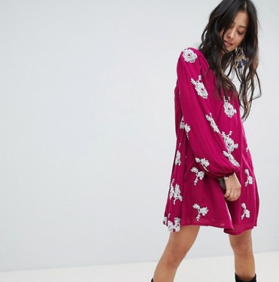 Free People Dresses & Skirts - Free people long sleeve tunic dress size xs